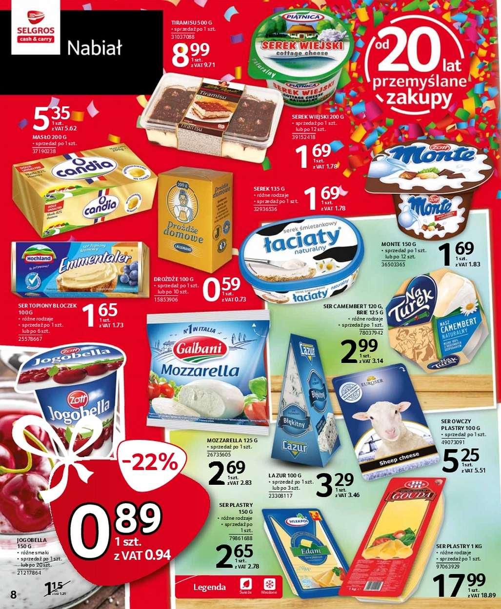 Gazetka promocyjna Selgros str. 8