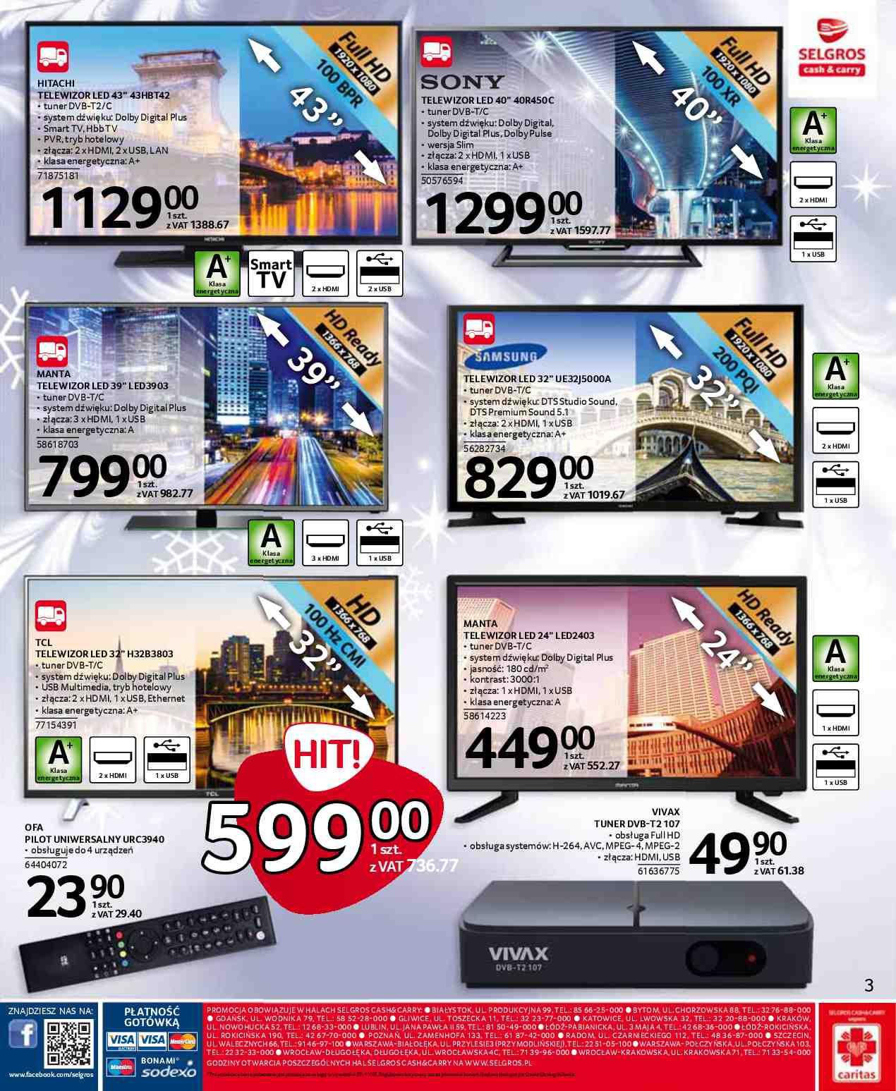 Gazetka promocyjna Selgros str. 3