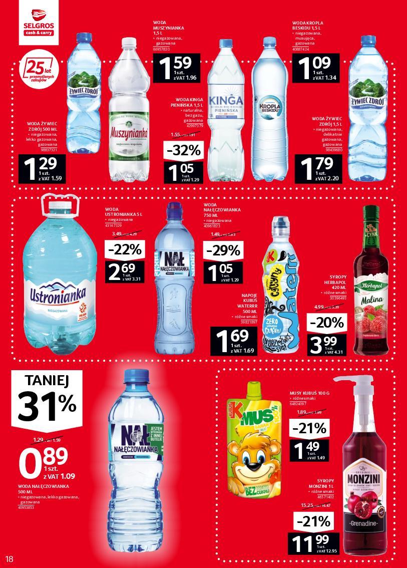 Gazetka promocyjna Selgros str. 18