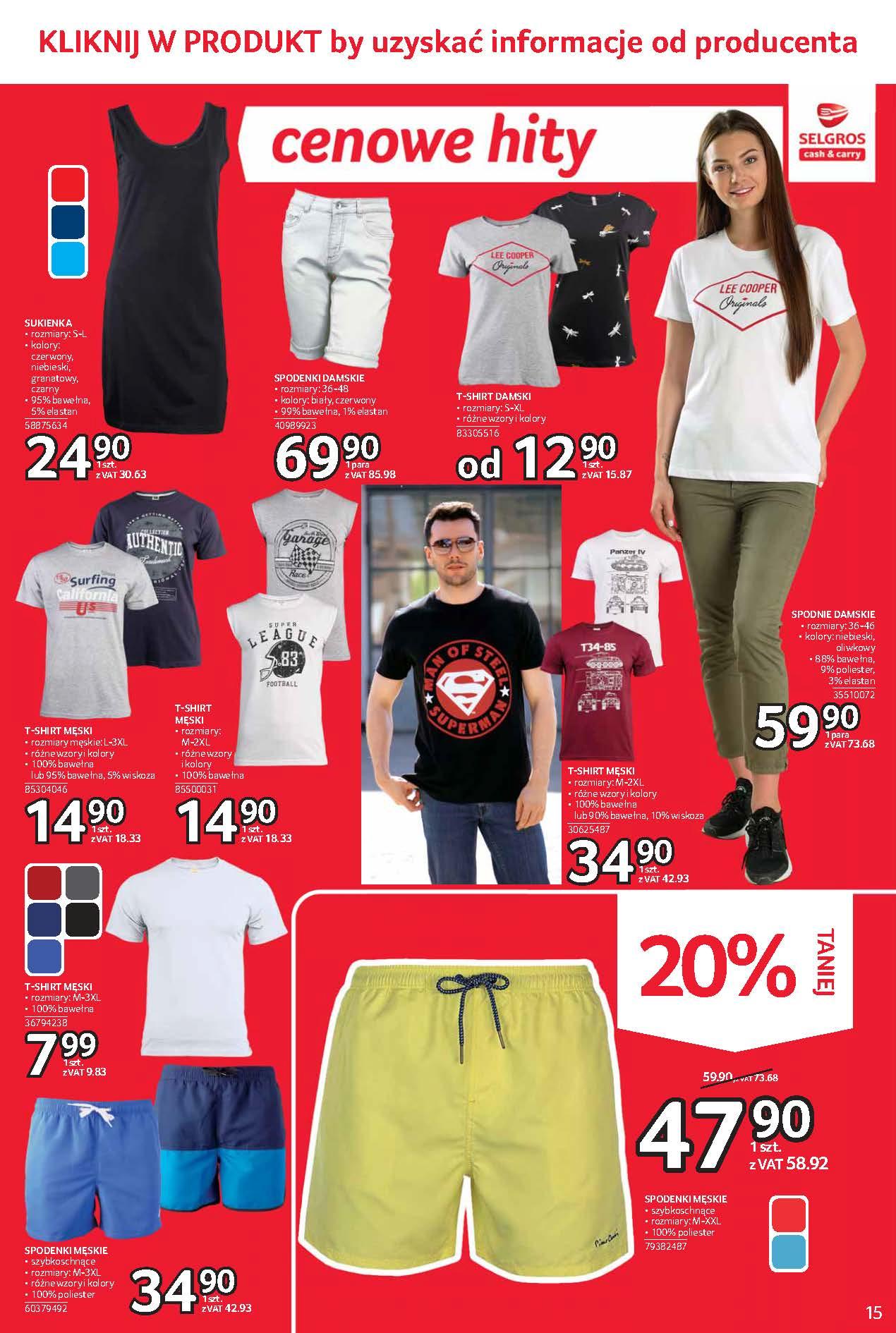 Gazetka promocyjna Selgros str. 15