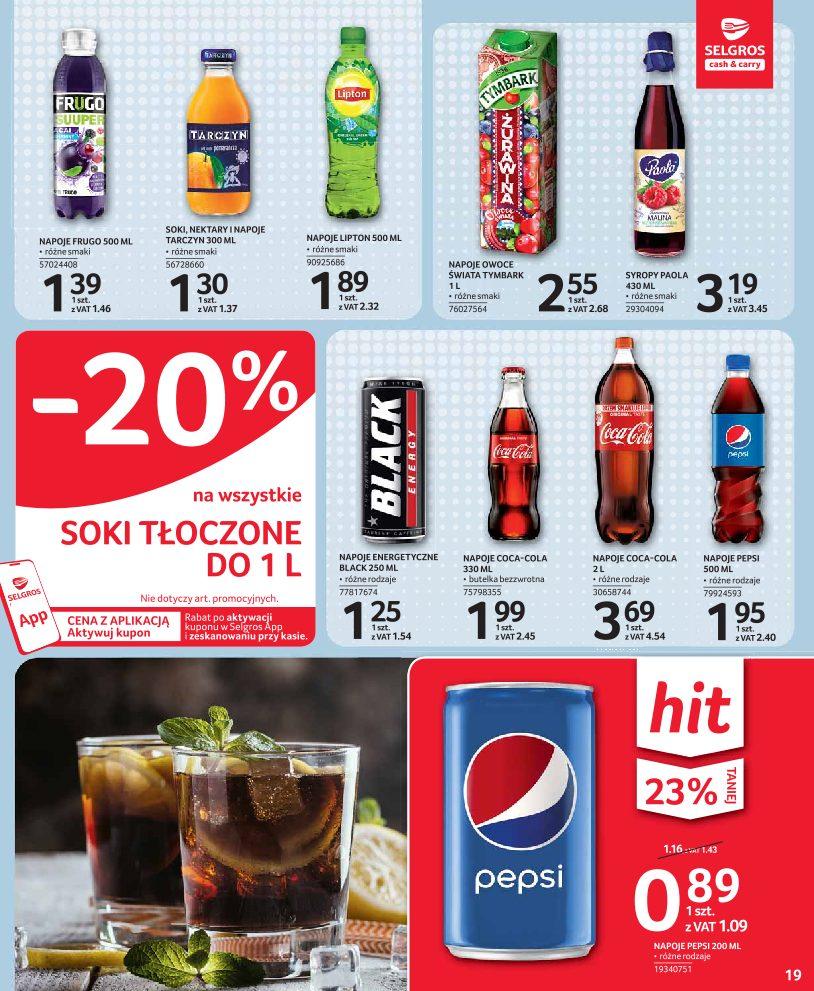 Gazetka promocyjna Selgros str. 19