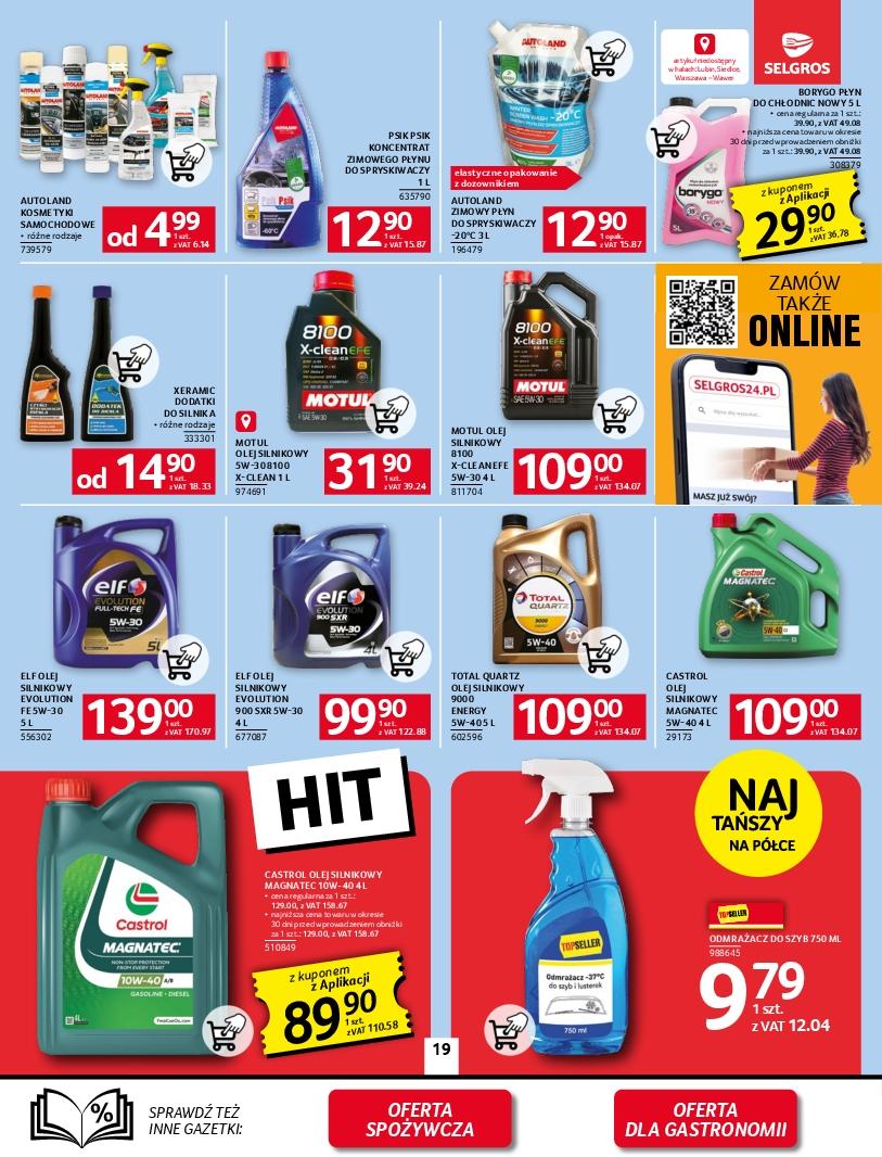 Gazetka promocyjna Selgros str. 19