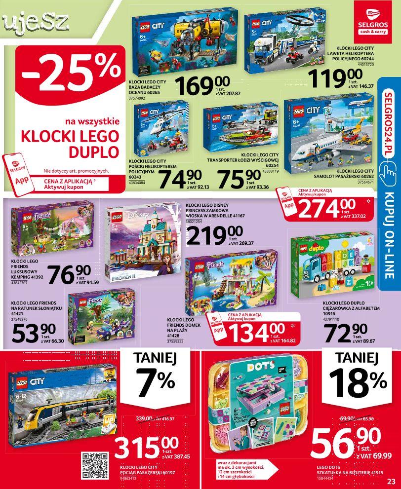 Gazetka promocyjna Selgros str. 23