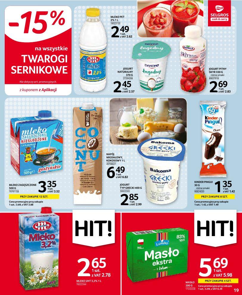 Gazetka promocyjna Selgros str. 19