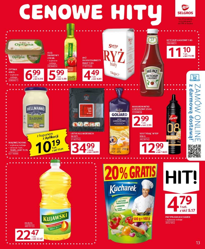 Gazetka promocyjna Selgros str. 13