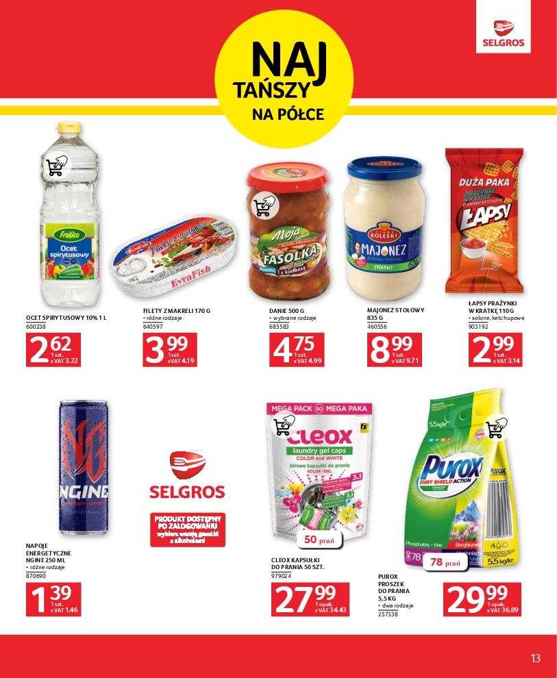 Gazetka promocyjna Selgros str. 13