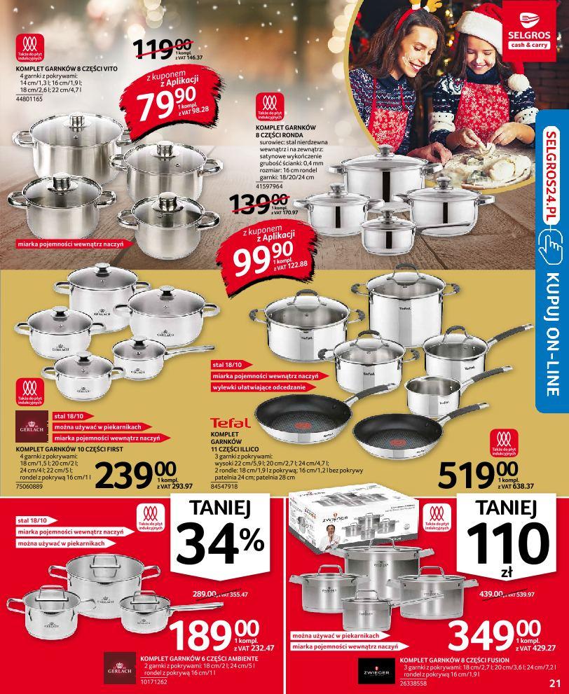 Gazetka promocyjna Selgros str. 21