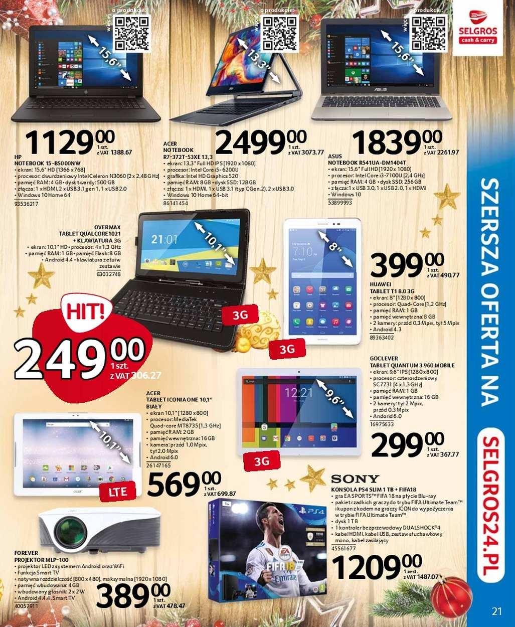 Gazetka promocyjna Selgros str. 21