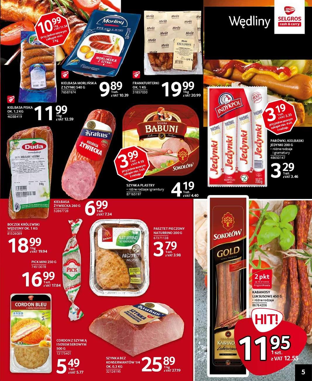 Gazetka promocyjna Selgros str. 5