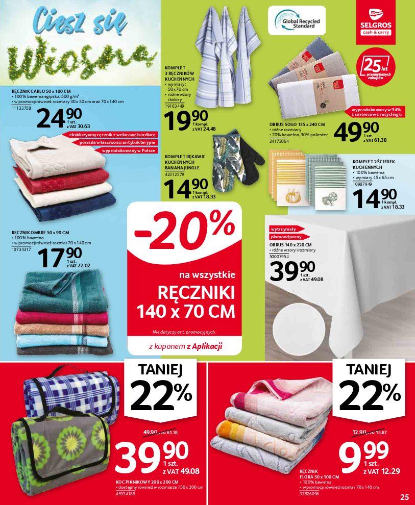 Gazetka promocyjna Selgros str. 25