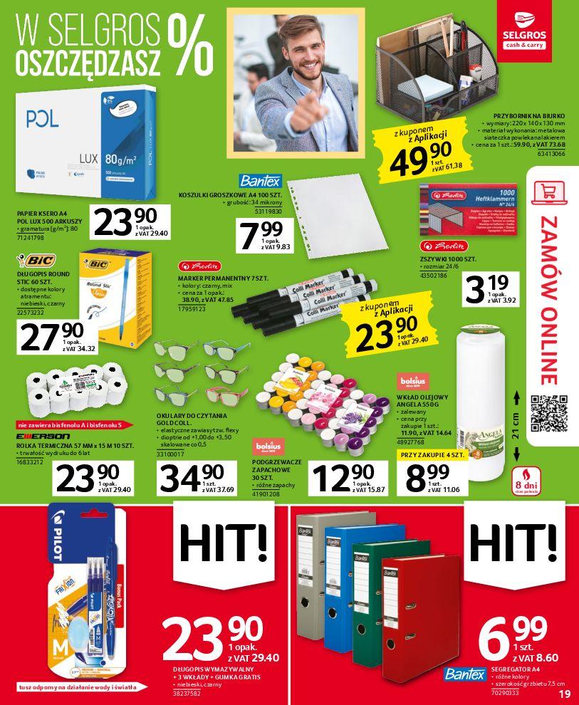 Gazetka promocyjna Selgros str. 19