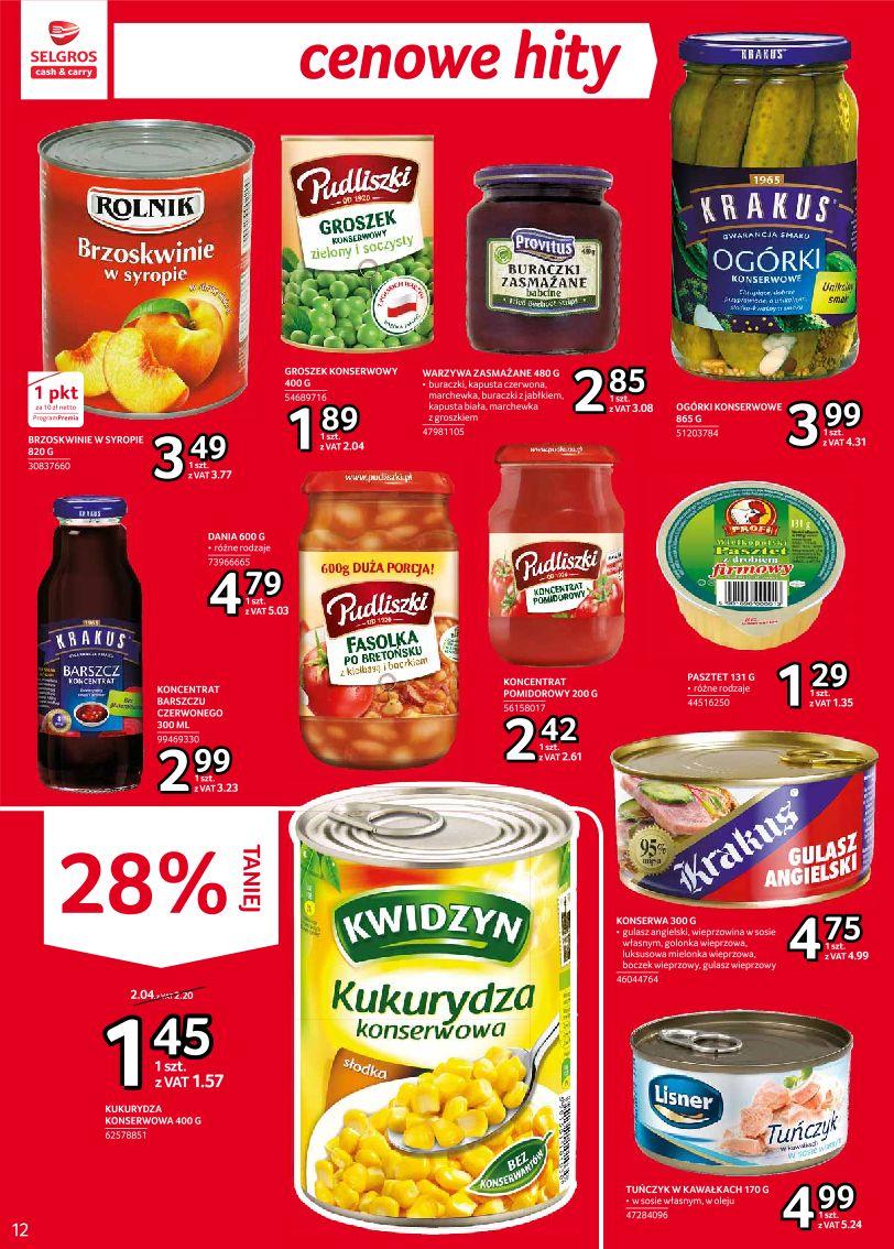 Gazetka promocyjna Selgros str. 12