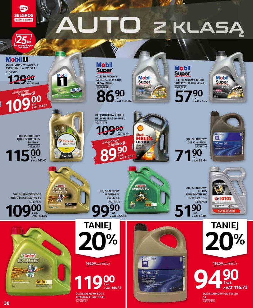 Gazetka promocyjna Selgros str. 38