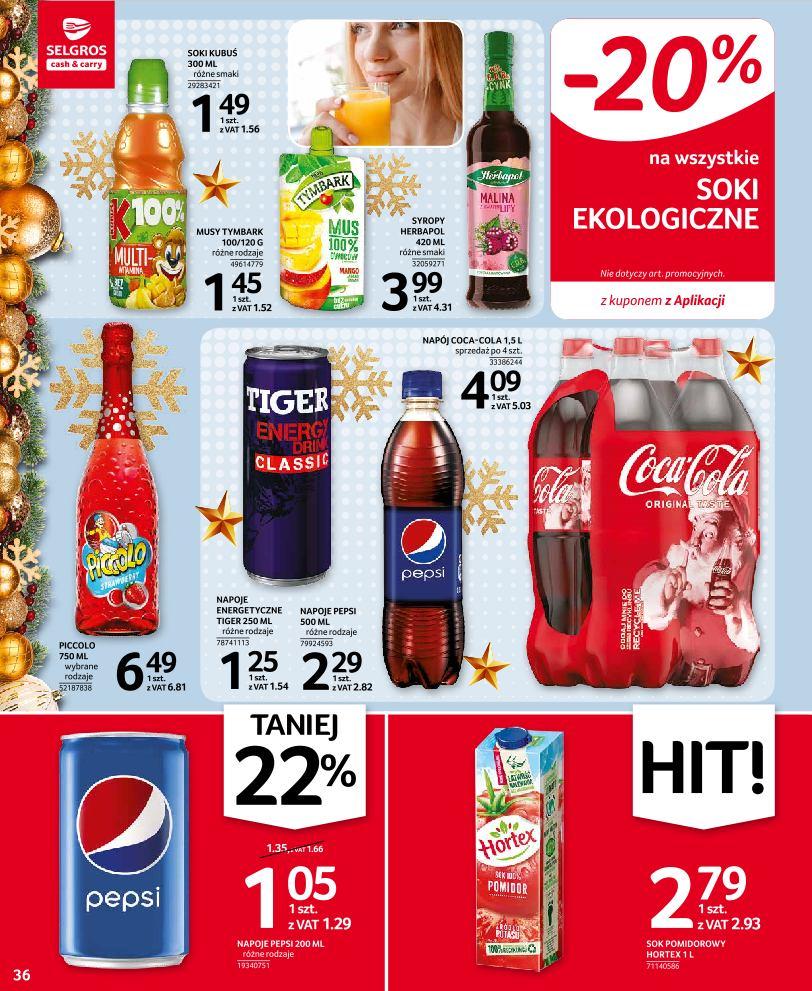 Gazetka promocyjna Selgros str. 36