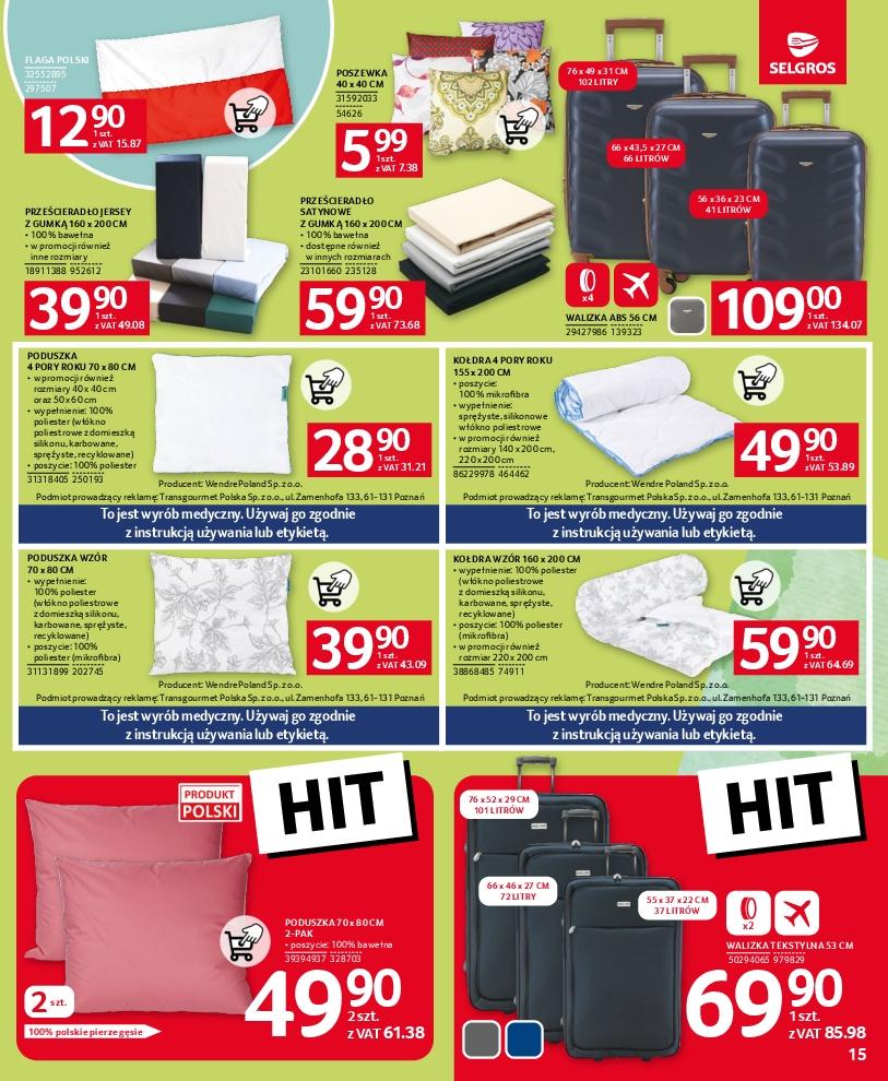Gazetka promocyjna Selgros str. 15