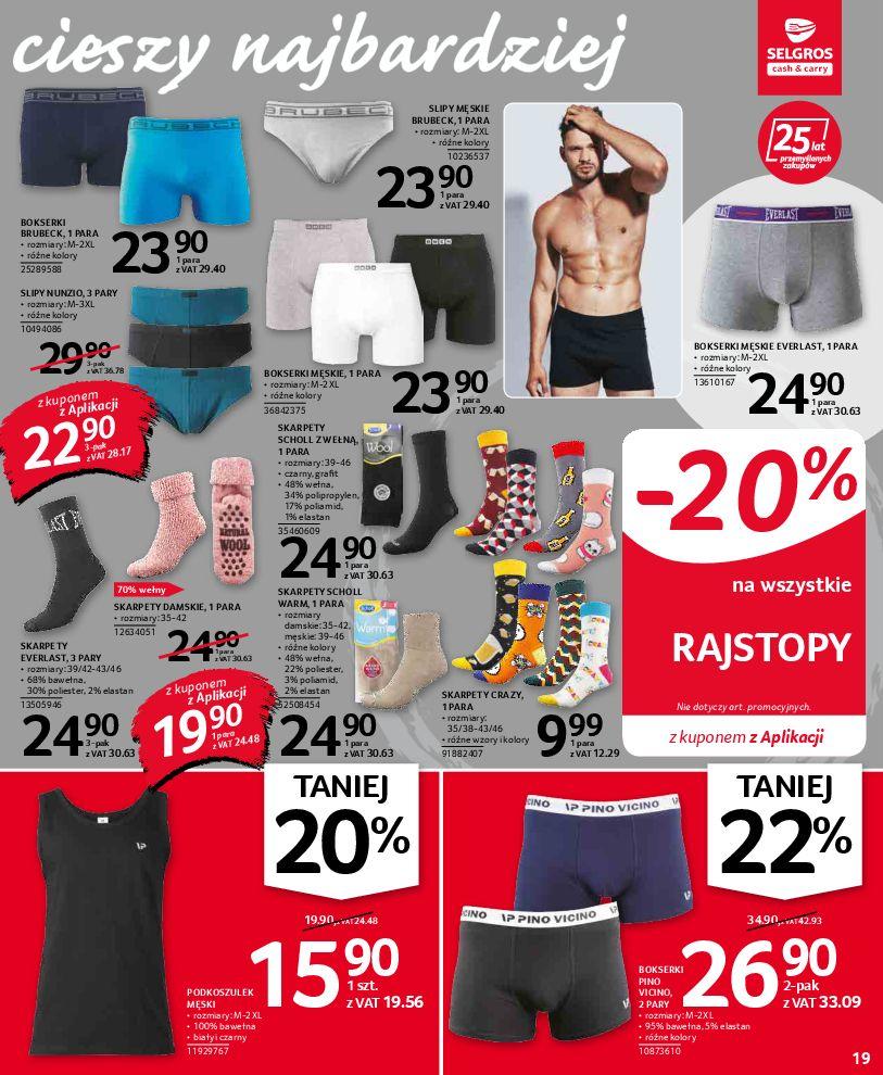 Gazetka promocyjna Selgros str. 19