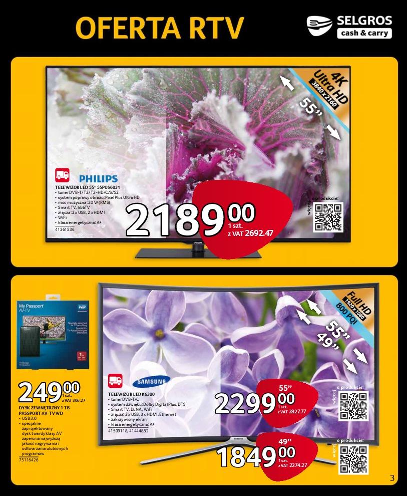 Gazetka promocyjna Selgros str. 3