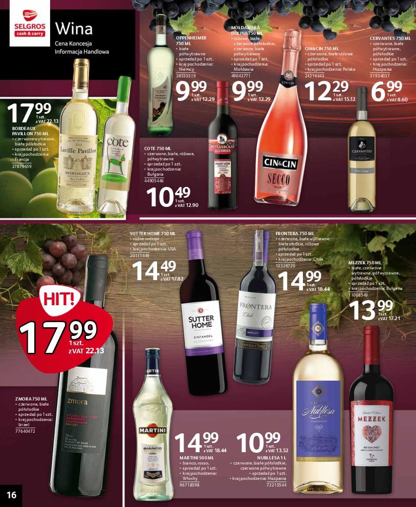 Gazetka promocyjna Selgros str. 16