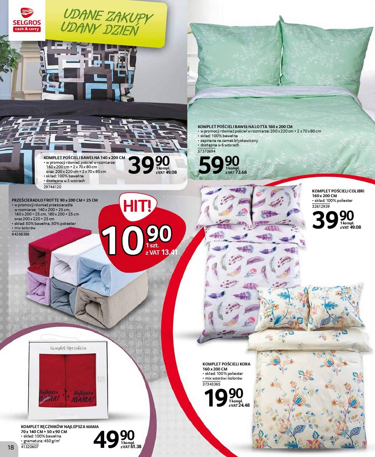 Gazetka promocyjna Selgros str. 18