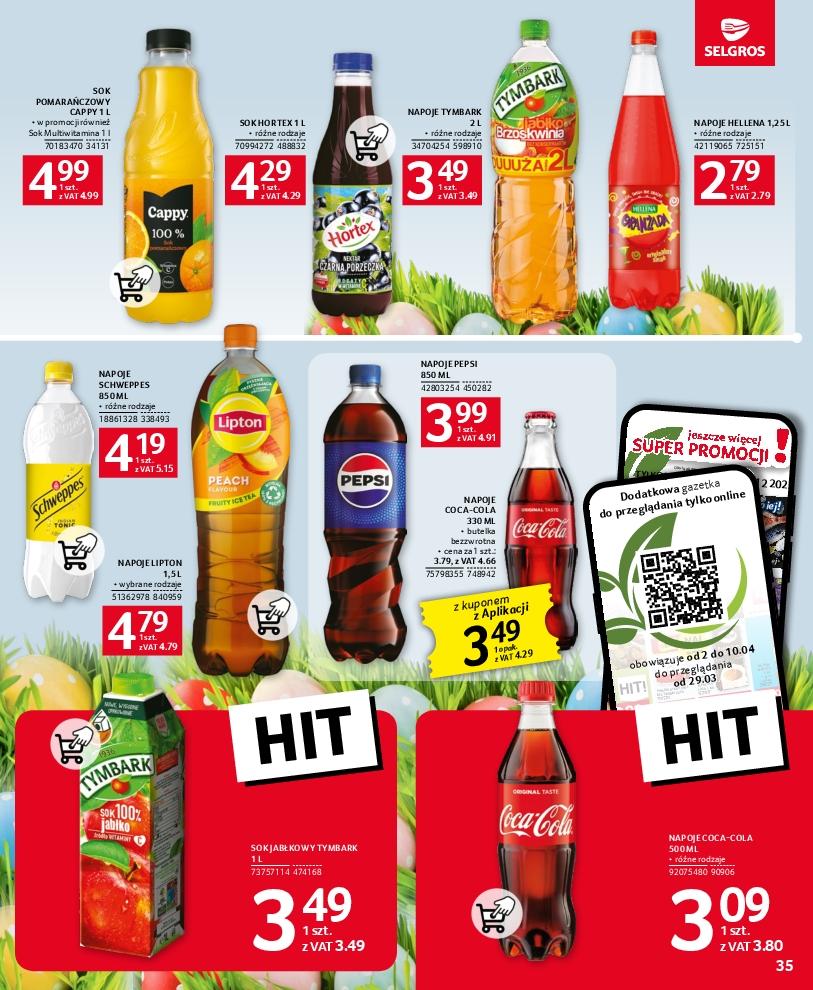 Gazetka promocyjna Selgros str. 35