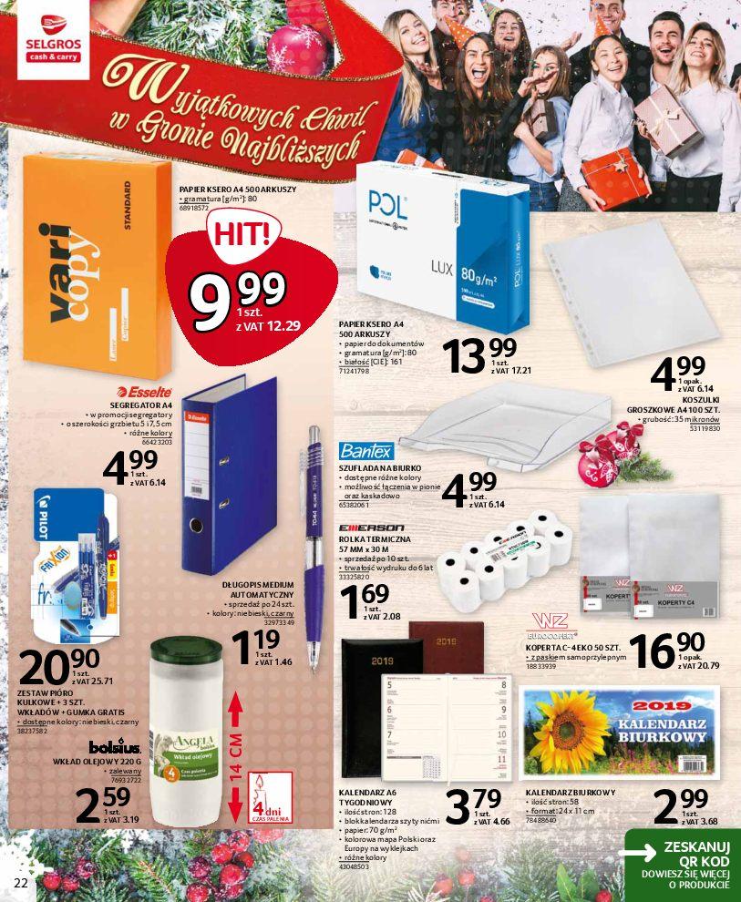 Gazetka promocyjna Selgros str. 22