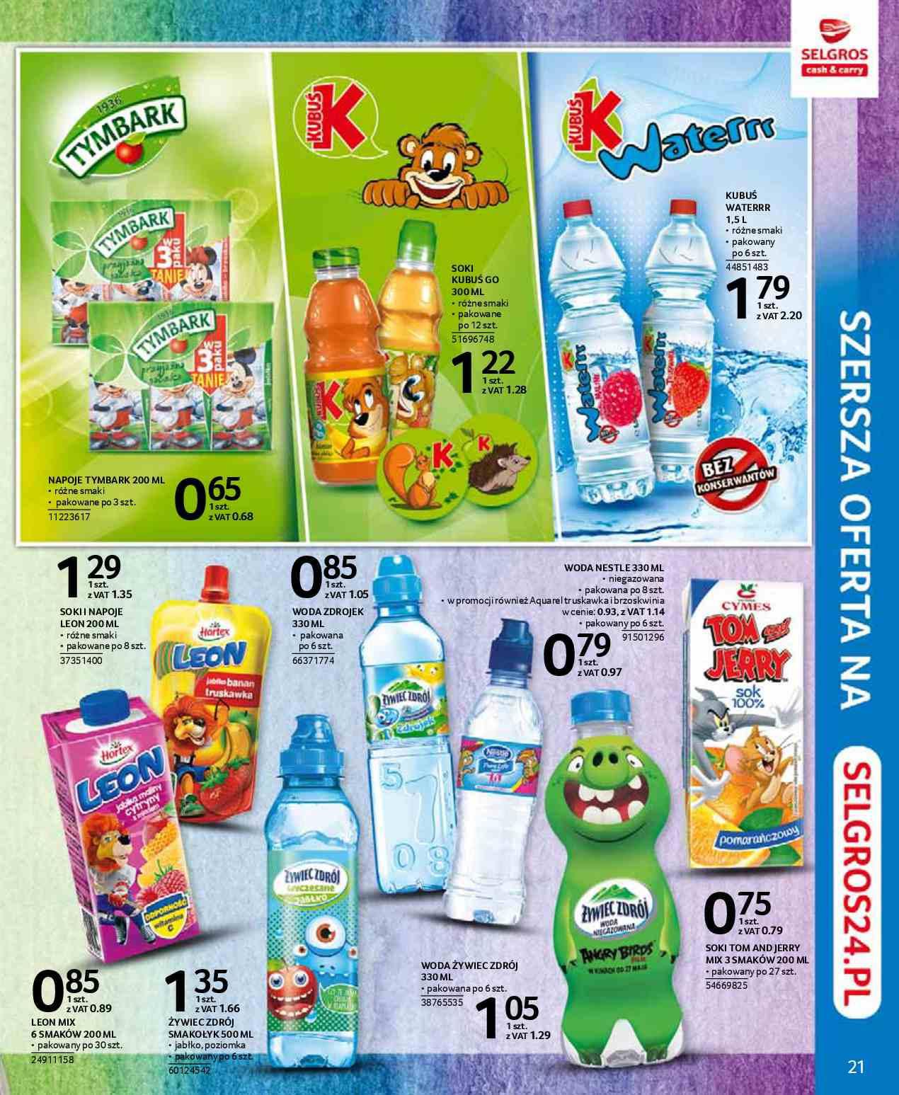 Gazetka promocyjna Selgros str. 21