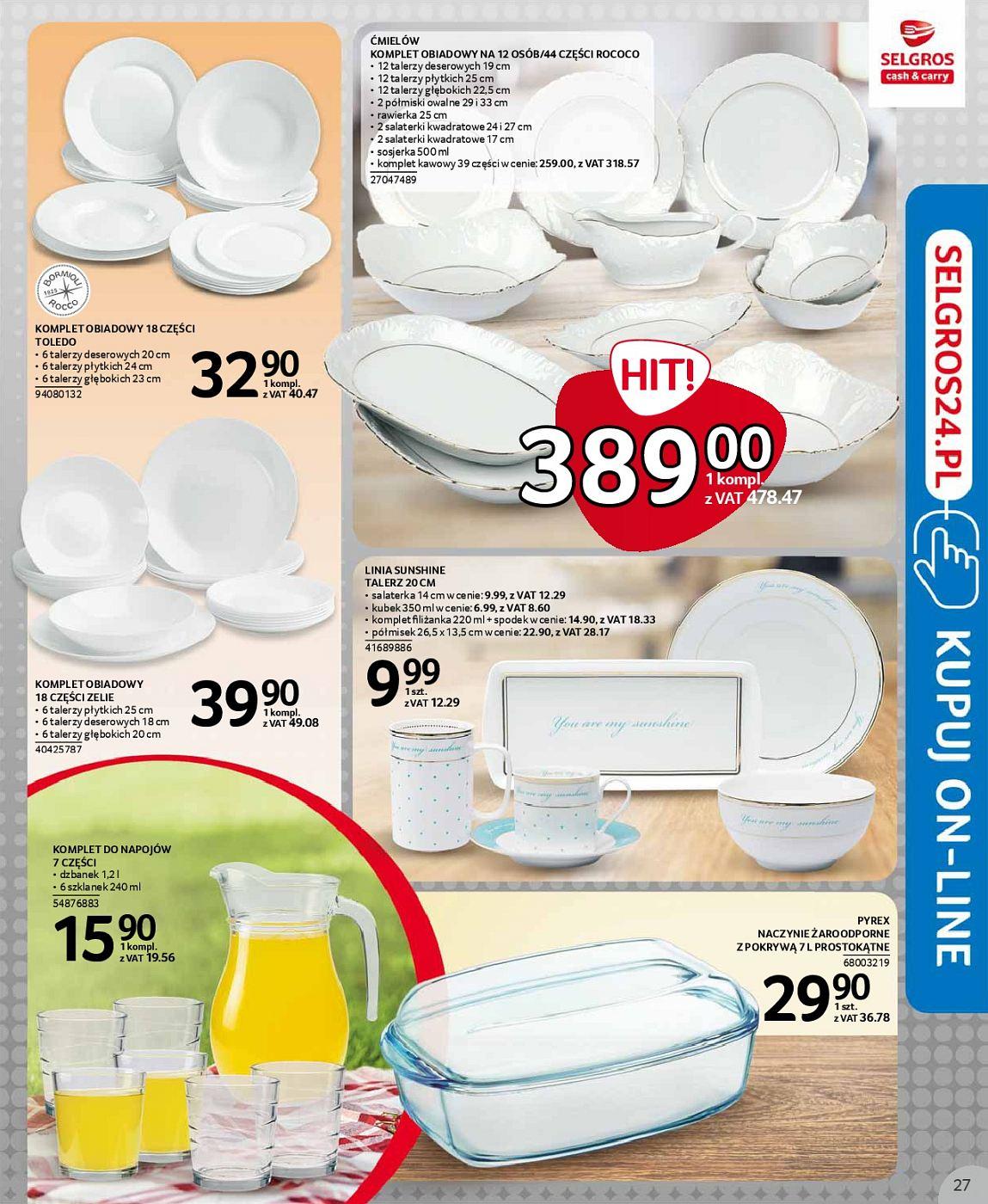 Gazetka promocyjna Selgros str. 27