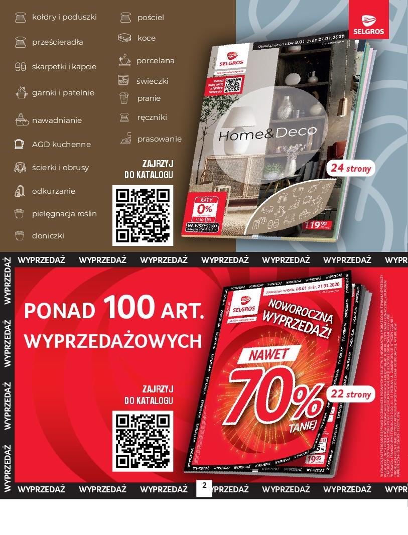 Gazetka promocyjna Selgros str. 2