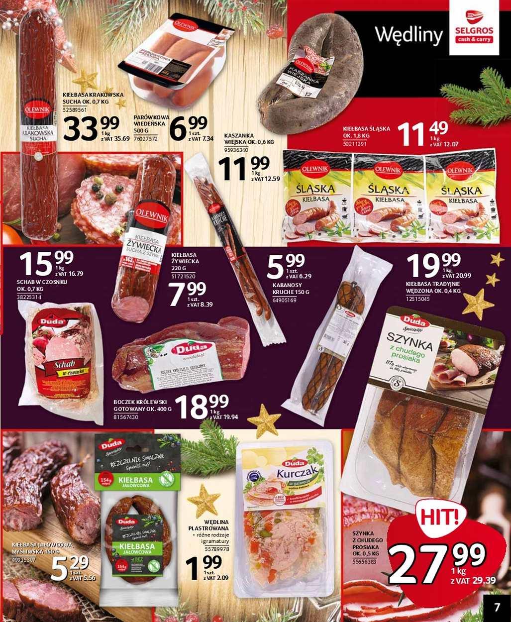 Gazetka promocyjna Selgros str. 7