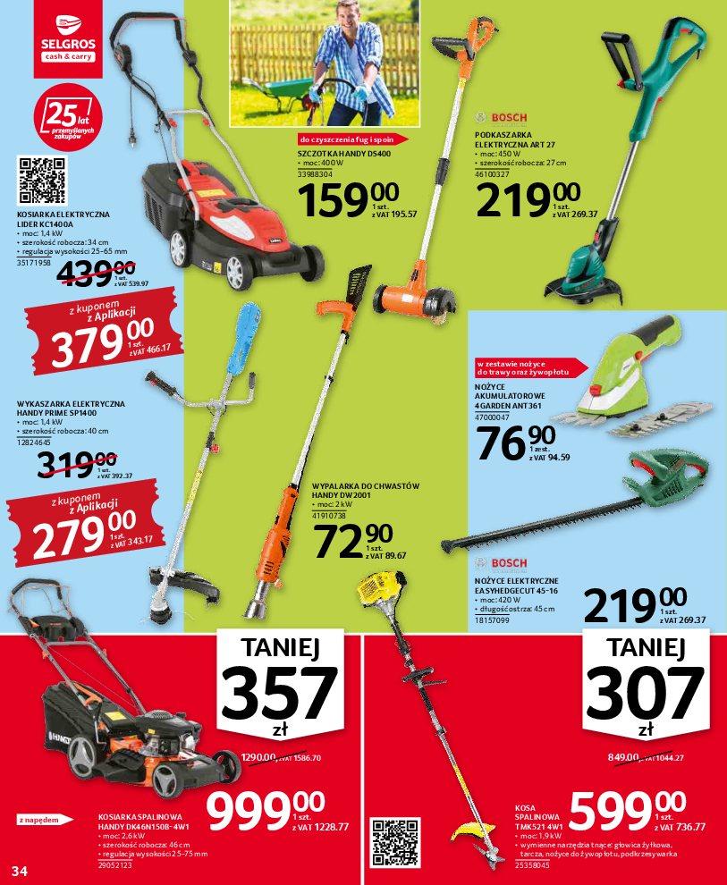 Gazetka promocyjna Selgros str. 34