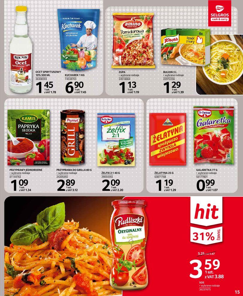 Gazetka promocyjna Selgros str. 15