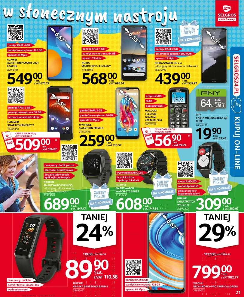 Gazetka promocyjna Selgros str. 21