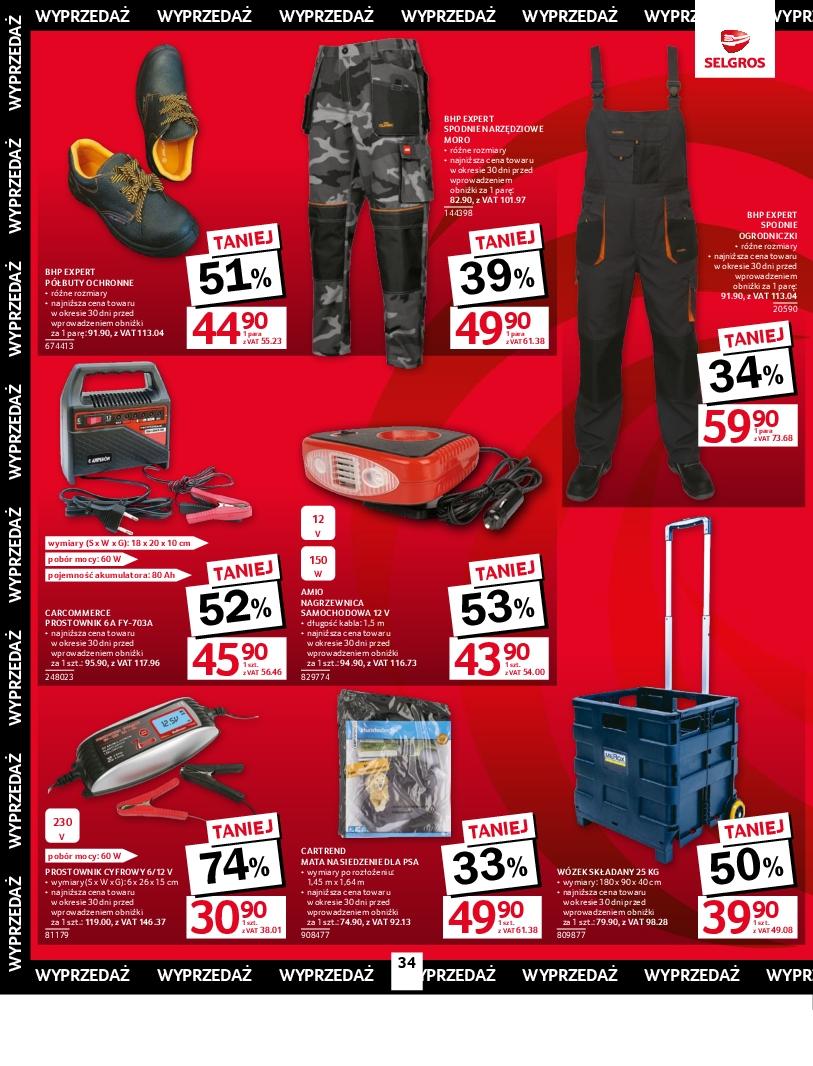 Gazetka promocyjna Selgros str. 36
