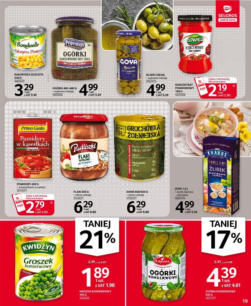 Gazetka promocyjna Selgros str. 19
