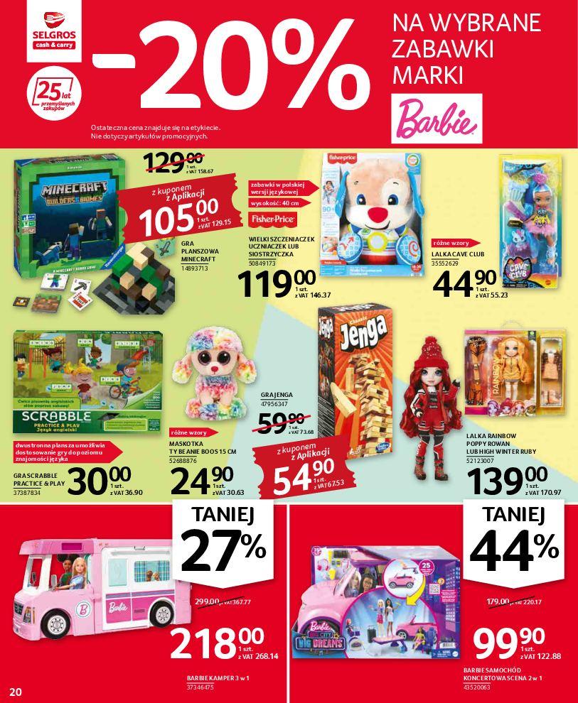 Gazetka promocyjna Selgros str. 20