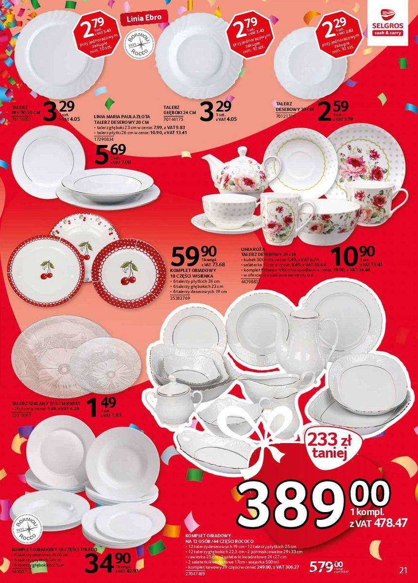 Gazetka promocyjna Selgros str. 21