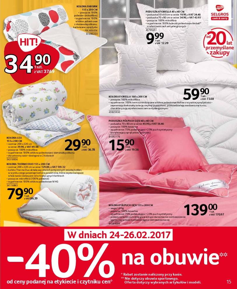 Gazetka promocyjna Selgros str. 15