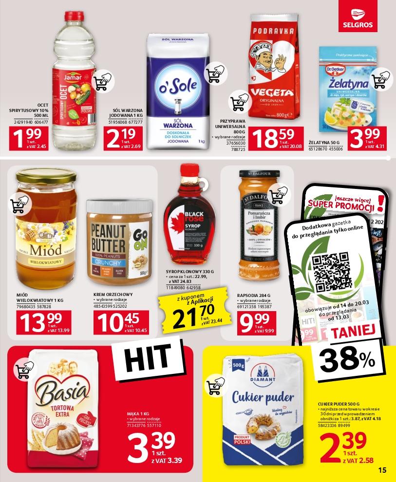 Gazetka promocyjna Selgros str. 15