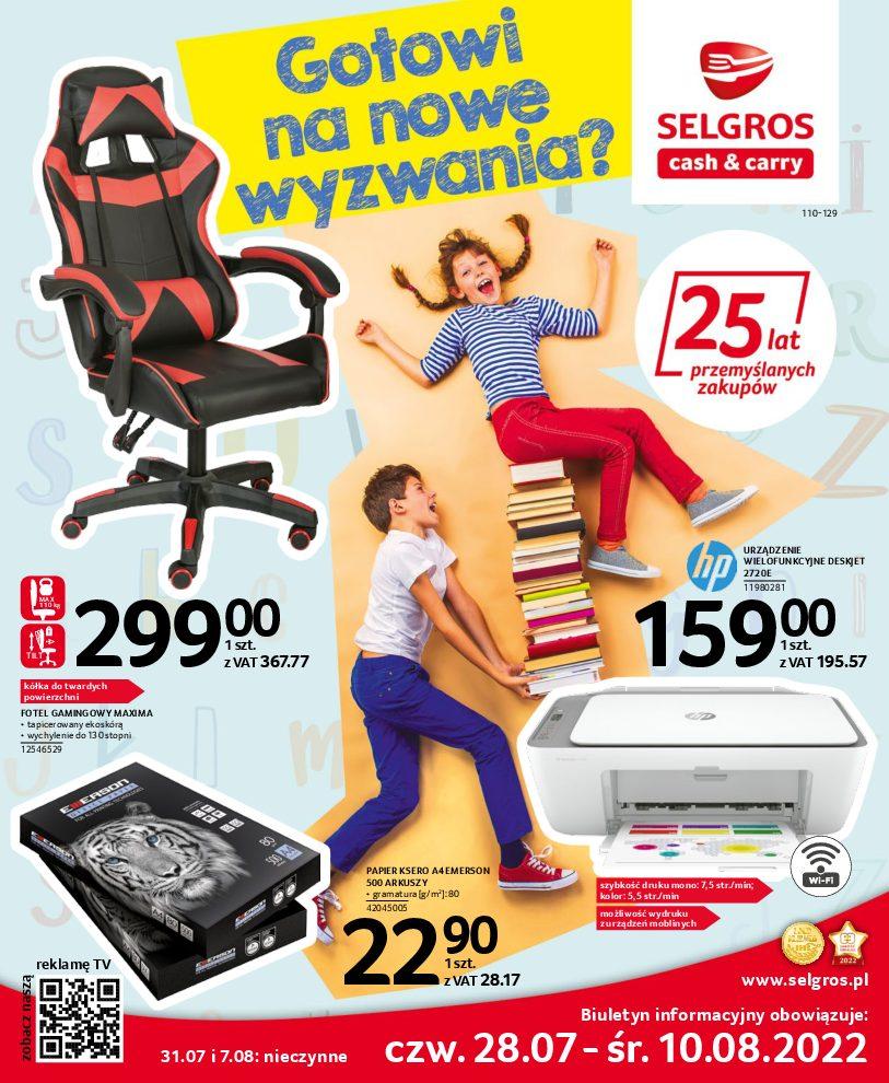 Gazetka promocyjna Selgros str. 1