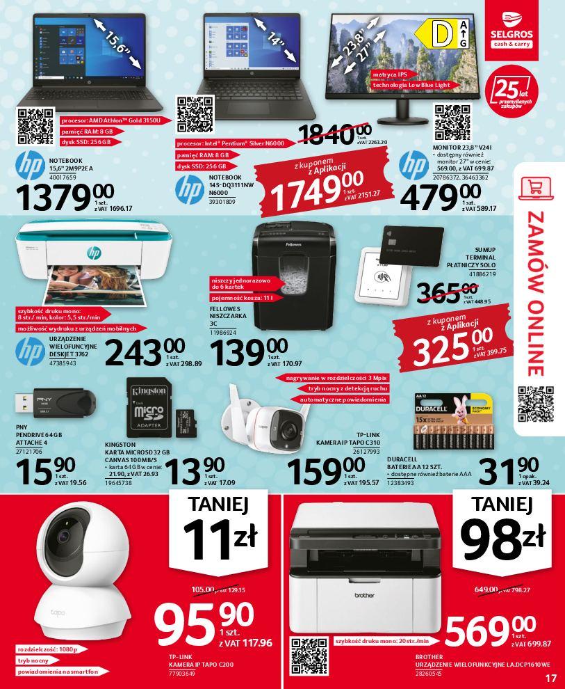 Gazetka promocyjna Selgros str. 17