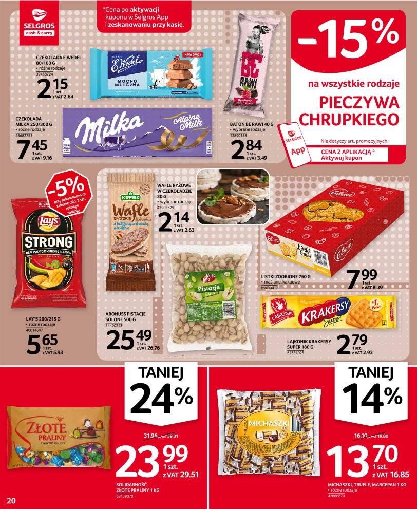 Gazetka promocyjna Selgros str. 20