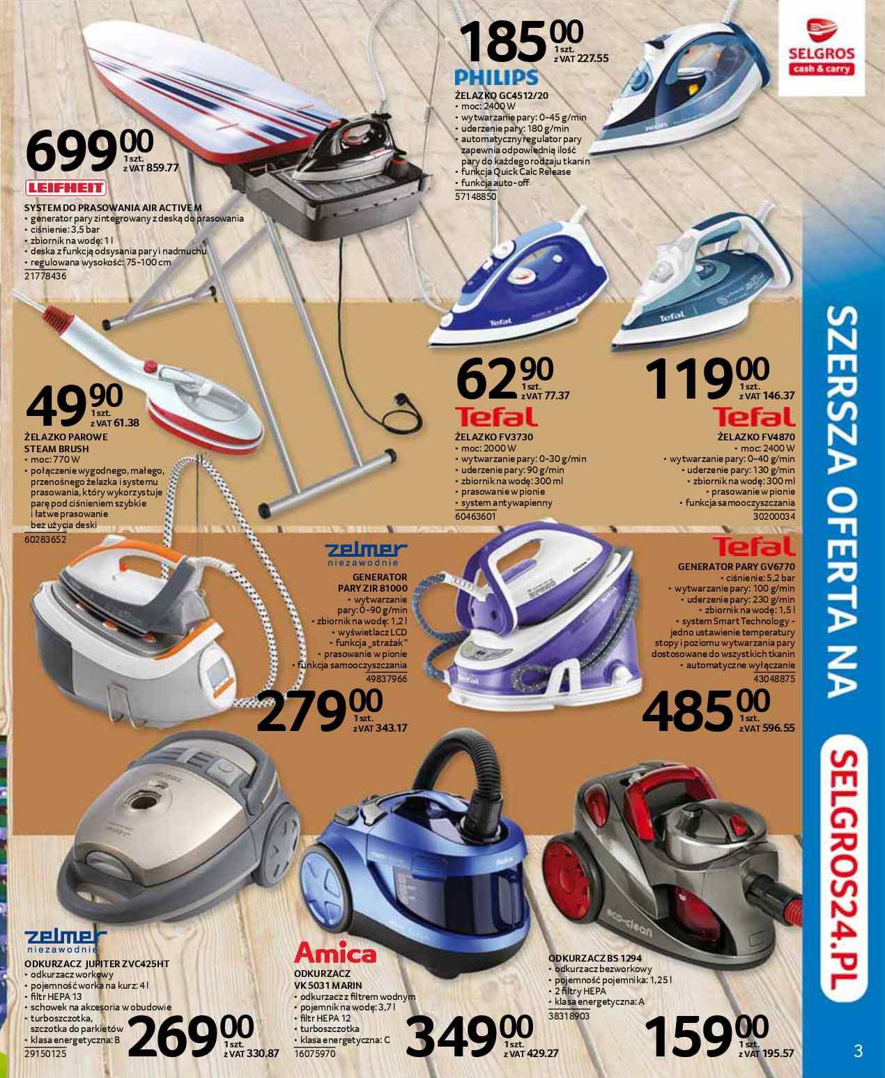 Gazetka promocyjna Selgros str. 3