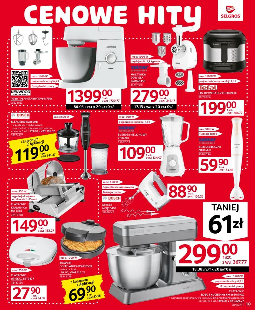 Gazetka promocyjna Selgros str. 19