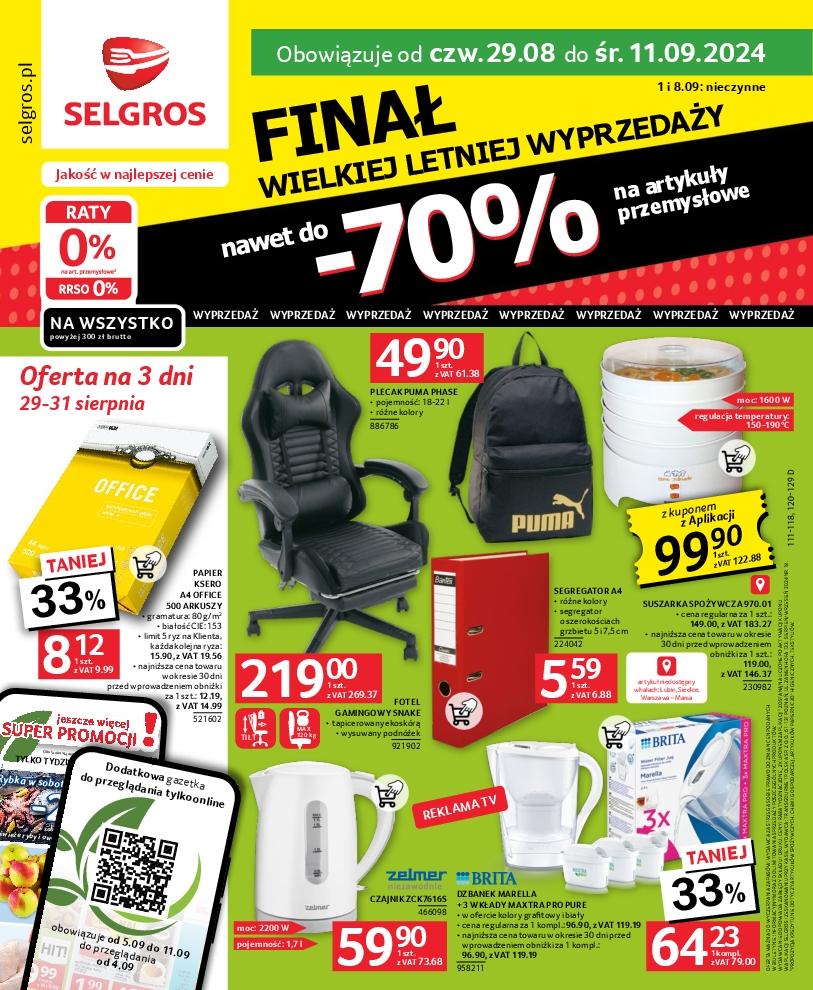 Gazetka promocyjna Selgros str. 1