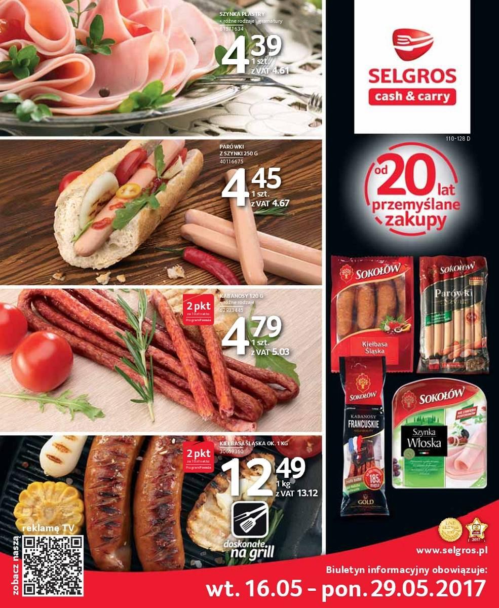 Gazetka promocyjna Selgros str. 1