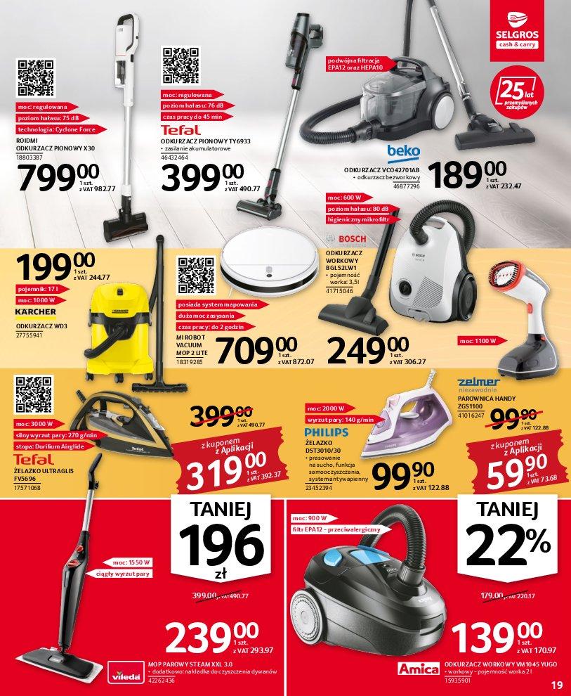 Gazetka promocyjna Selgros str. 19