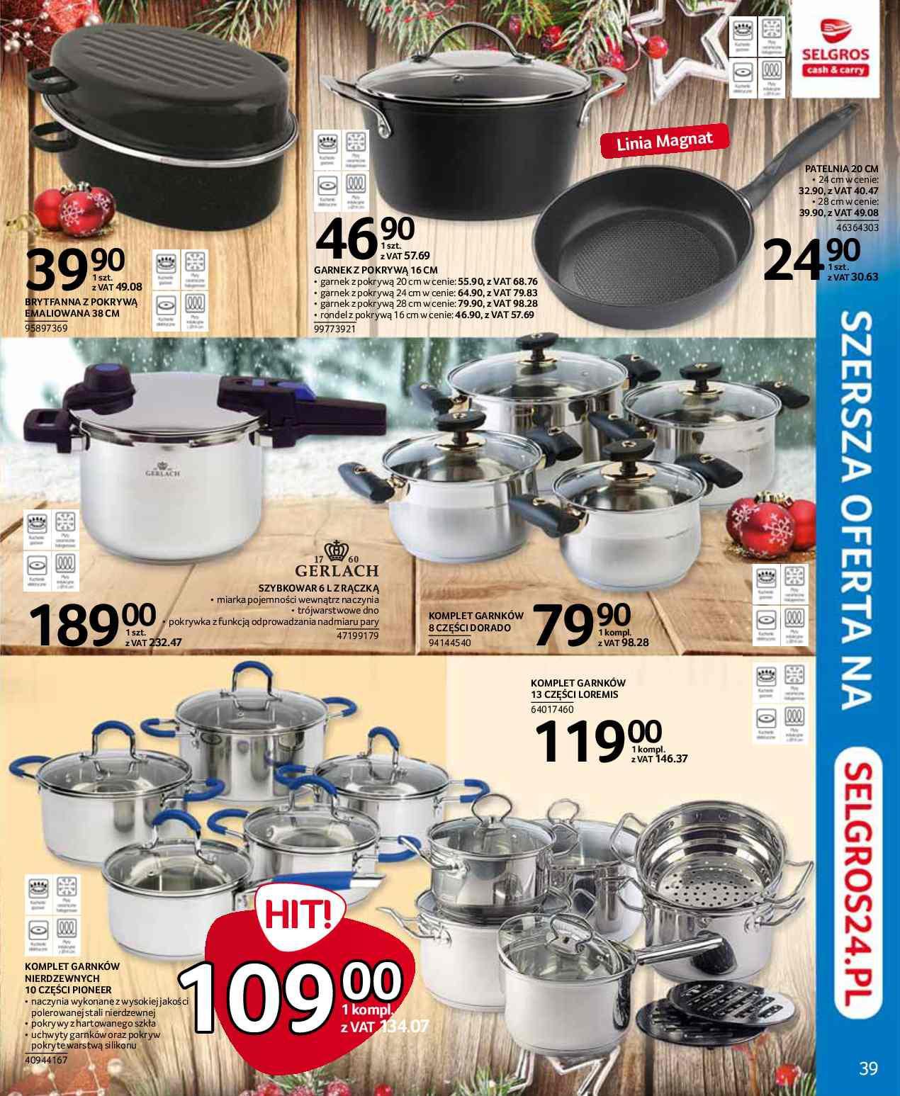 Gazetka promocyjna Selgros str. 39