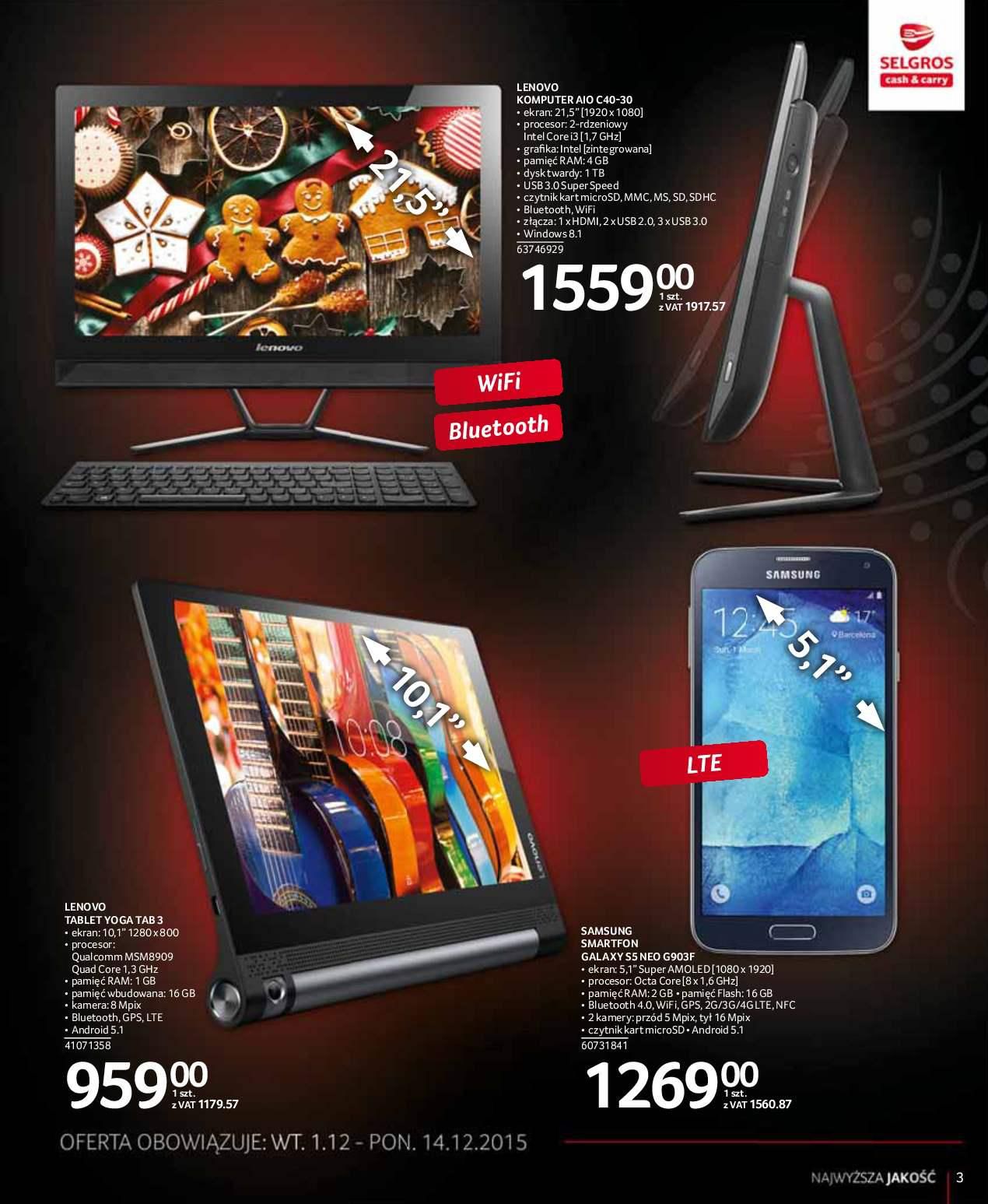 Gazetka promocyjna Selgros str. 3