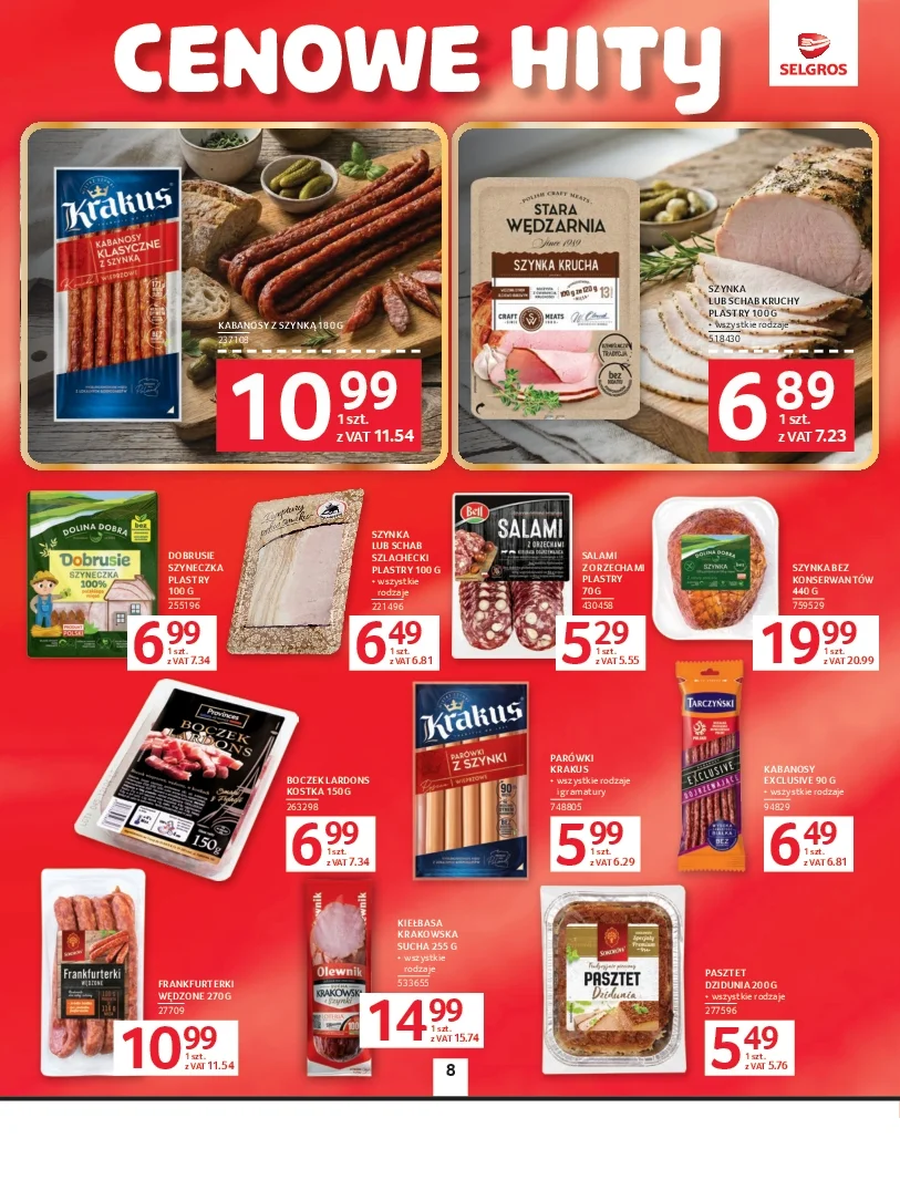 Gazetka promocyjna Selgros str. 8