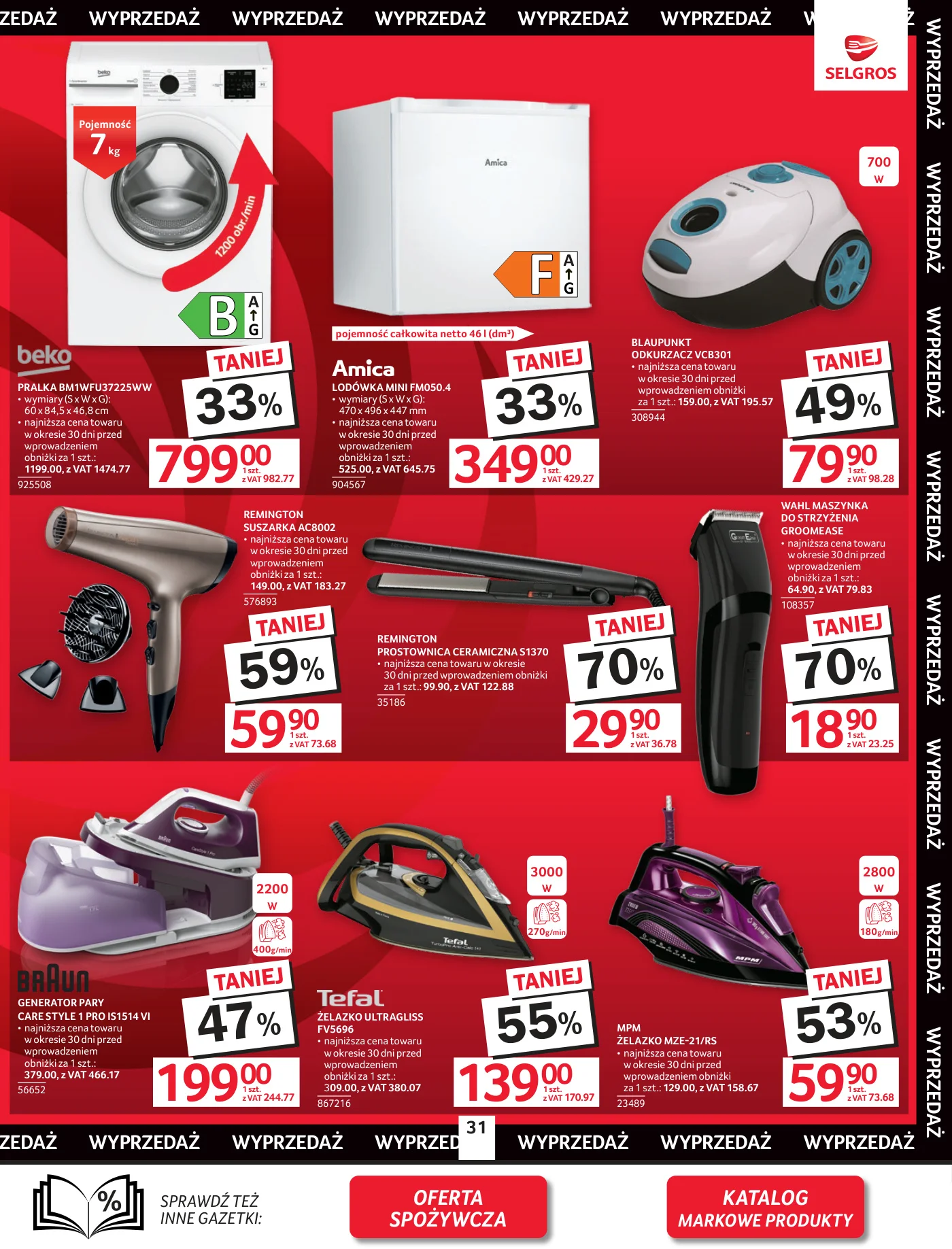 Gazetka promocyjna Selgros str. 33